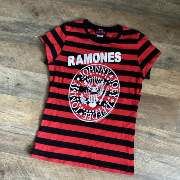 1234 Tops - Ramones baby tee